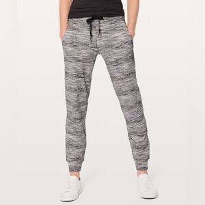 Lululemon Ready To Rulu Pant Space Dye Camo Black White Size 4